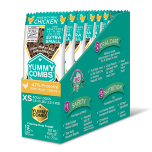 YUM COMBS 3PK CHICKEN XS
