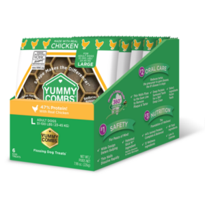 YUM COMBS 1PK CHICKEN LG