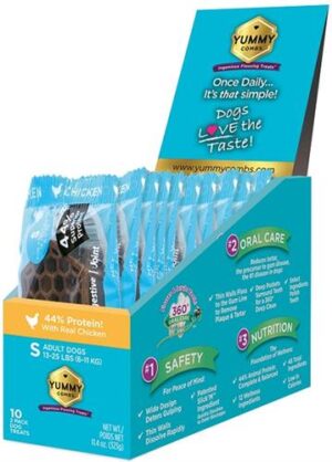 YUM COMBS 2PK FISH & EGG SM