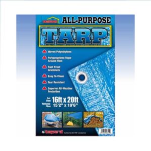 TARP BLUE POLY 16X20FT