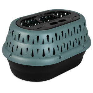 PETMATE TOP LOAD CAT KENNEL TEAL