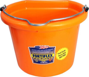 BUCKET FLATBACK 8QT TANGERINE FF