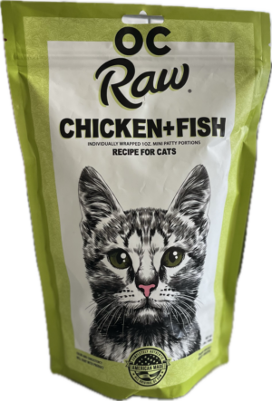OC RAW CAT FROZEN CKN FISH 2#