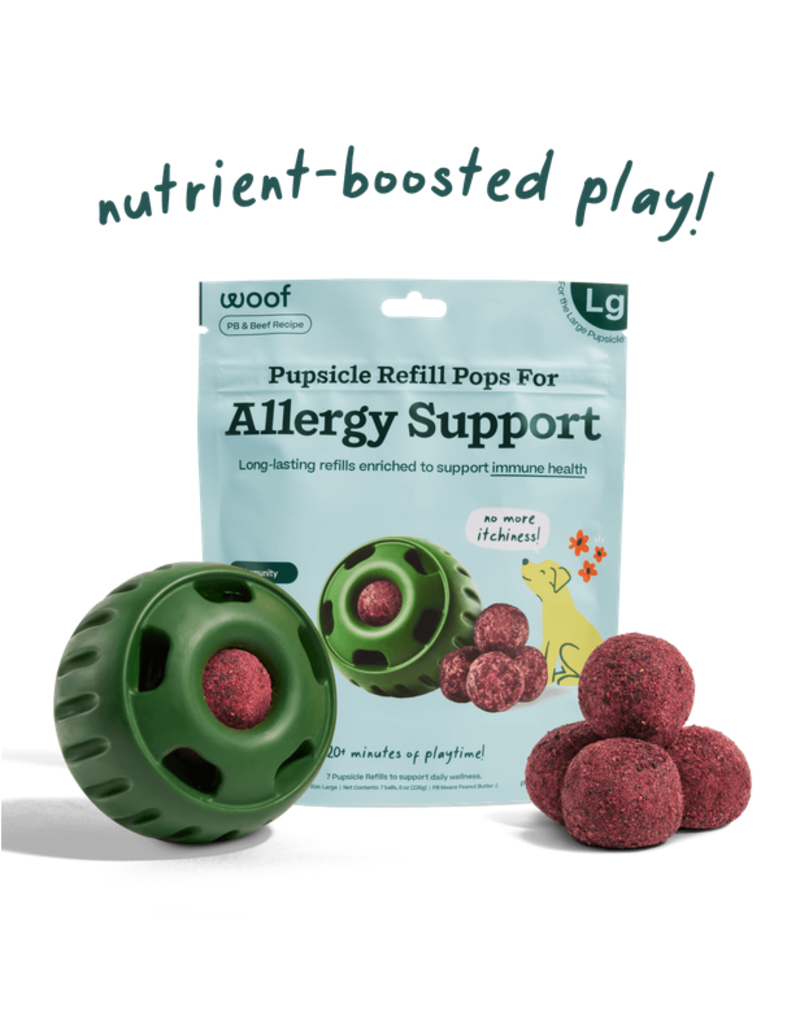 WOOF PUP ALLERGY REFILL POPS XL