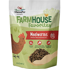 FARMHOUSE FAVE MEALWORMS 2LB