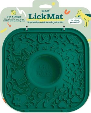 WOOF GRN LICK MAT