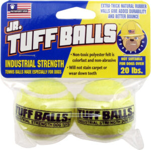 PET SPORT JR TUFF BALLS 2PK