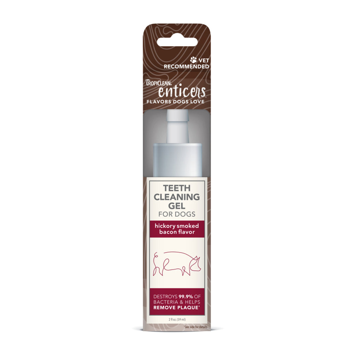 TC ENTICER TEETH GEL BACON 2OZ