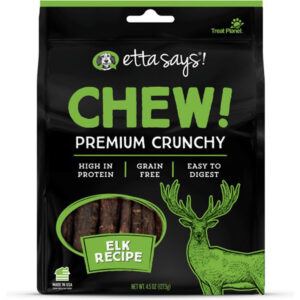 ETTA CHEWY ELK TREATS 4.5OZ