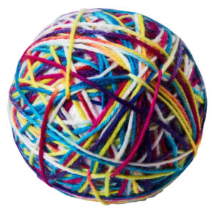 SPOT SEW MUCH FUN YARN BALL 3.5"