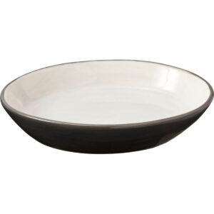 SPOT 2 TONE GRAY STONEWARE OVAL
