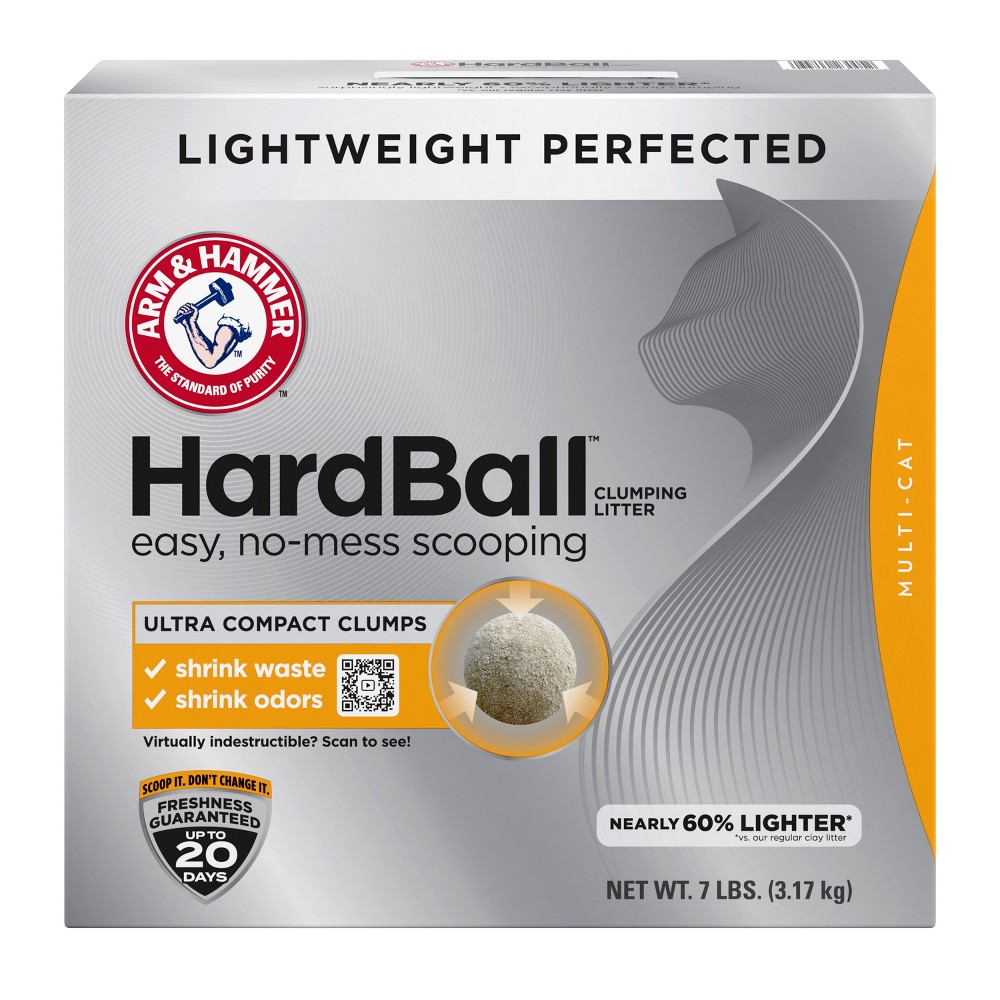 A&H HARDBALL CLUMPING LITTER 7#