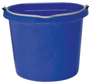 BUCKET FLATBACK 8QT BLUE FF