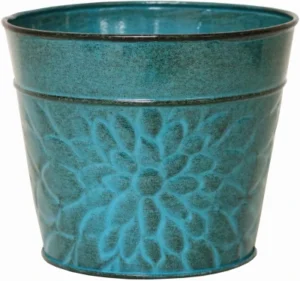 LAUREL PLANTER GREEN 6"