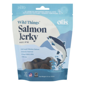 OTIS D JERKY SALMON 4OZ