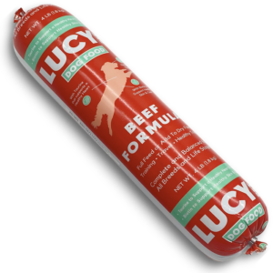 LUCY PET BEEF DOG ROLL 4LB