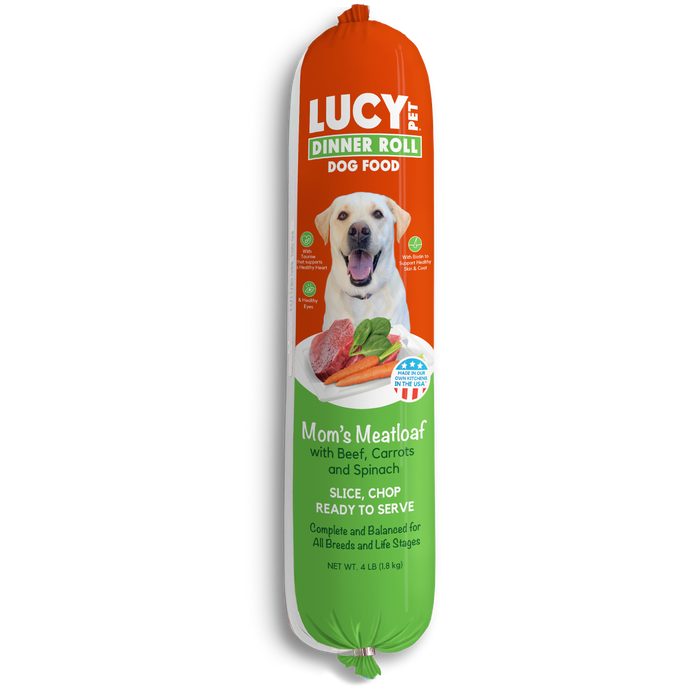 LUCY PET MEATLOAF BEEF 4LB