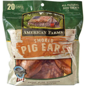 AF SMOKED PIG EARS 20PACK BAGGED