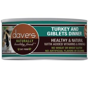 DAVES CAT TURKEY GIBLETS 5.5OZ