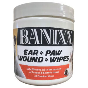 BANIXX EAR/PAW/WOUND WIPES 30CT