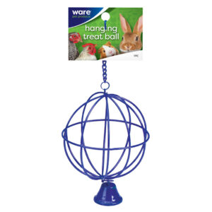 HANGING TREAT BALL W BELL WARE