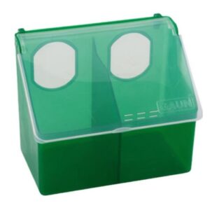 LG PIGEON ECO FEEDER 2 HOLE GRN