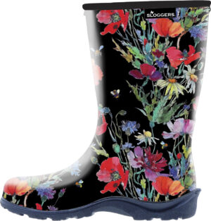SLOGGERS BOOT W IN FIELDS BLACK