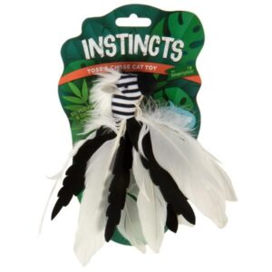 INSTINCTS ZINGY ZEBRA LAUNCH TOY