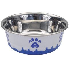 NON-SKID BOWL 13OZ BLUE PAW