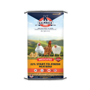 KFI MEATBIRD 22% ST-FIN AMP 50#