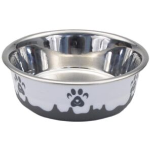 NON-SKID BOWL 54OZ GREY PAW