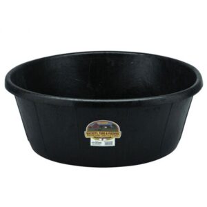 LG RUBBER HEAVY TUB BLACK 15 GAL