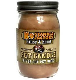 K9 GRANOLA 16OZ PET CANDLE ASST