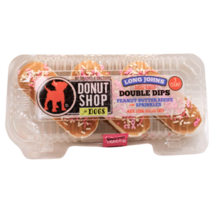 LONG JOHNS PB W/SPRINKLS 3CT