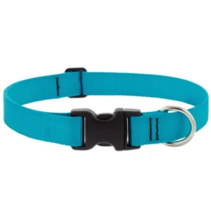 1in Aqua 12-20 Adj Collar