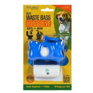 POOP BAG DISPENSER & 2 ROLLS