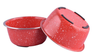 CAMPING BOWL INDIPETS RED