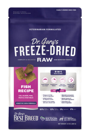 BEST BREED FRZ DRIED FISH 12OZ