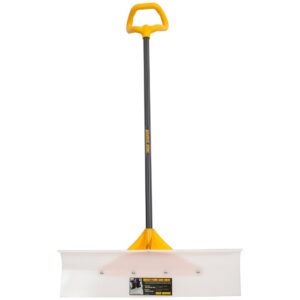 SHOVEL SNOW 30" WHT/YEL TRU TMPR
