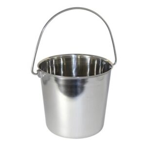 BUCKET SS 6QT W HANDLE