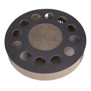 CORRUGATED CIRQUE-DE-FUN CAT TOY