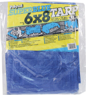 TARP SUPER BLUE 6X8