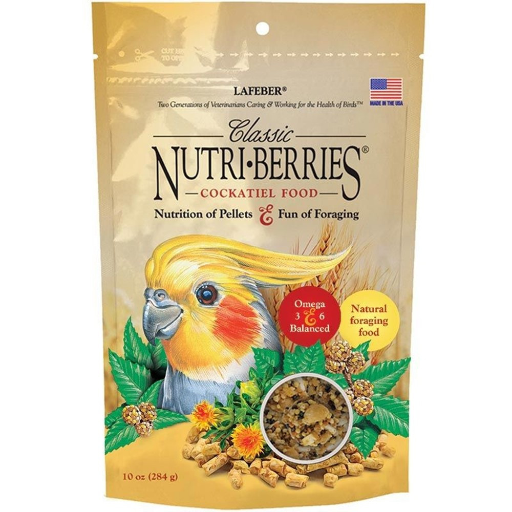 NUTRIBERRIES COCKATIEL 10OZ