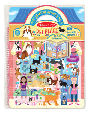 M&D PUFFY STICKET BOOK PET PLACE