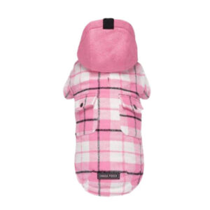 THE SHACKET DOG JACKET PINK 18"