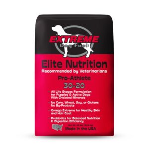 EXTR DOG PRO-ATHLETE PUP 40# RED