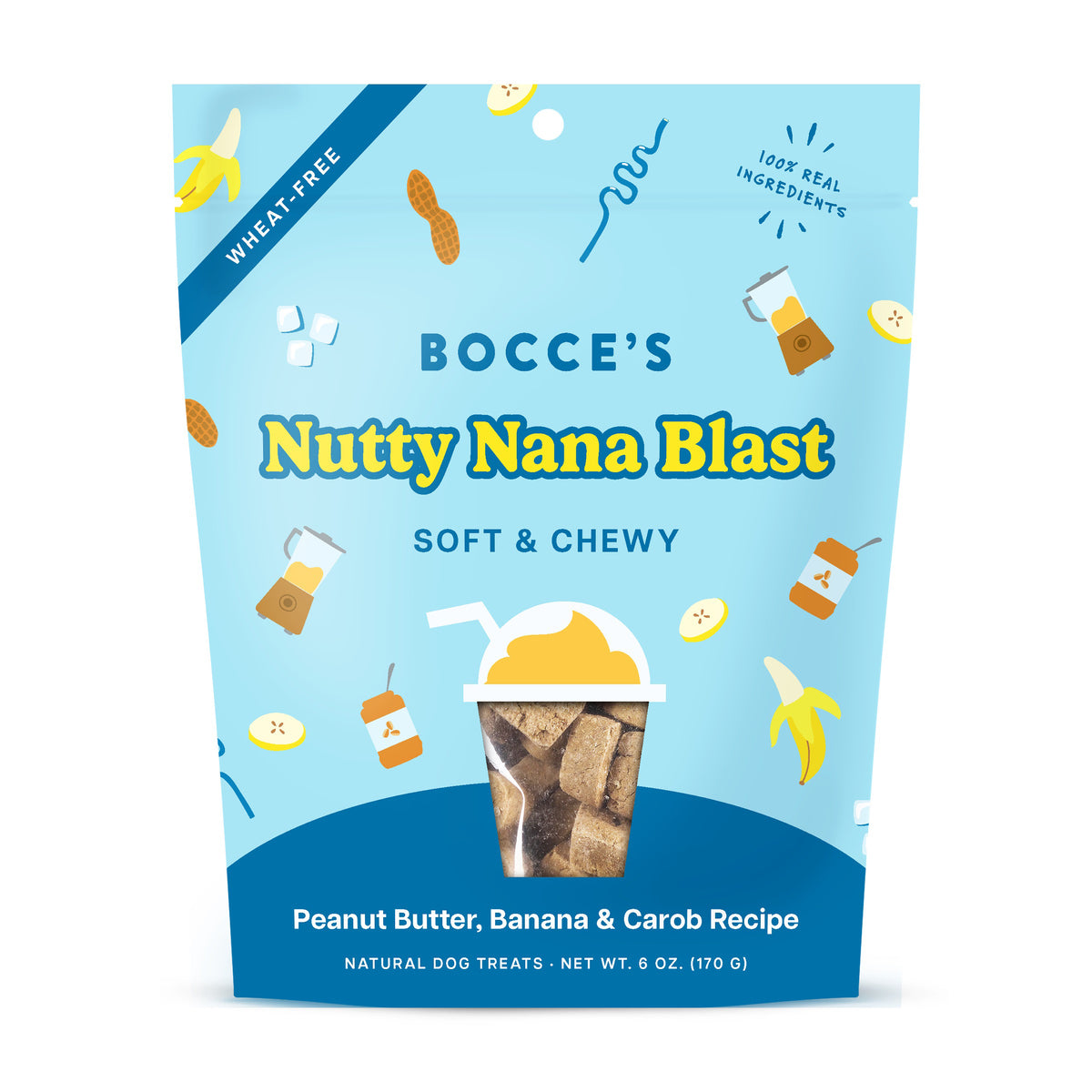 BOCCES SOFT CHEW NUTTY NANA 6OZ