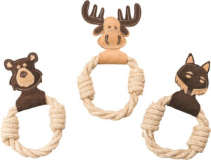 SPOT DF LEATHER TOY 11IN