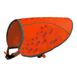 ALCOTT VIS ORNG DOG VEST