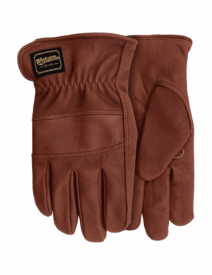 CRAZY HORSE GLOVE MEN BRWN LG
